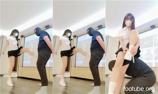 白渝 小白鞋白袜重度踢裆 bf53985
