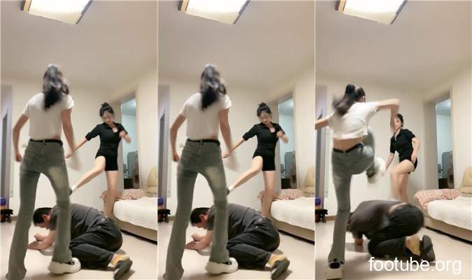 西彤 双S-暴力踢踹虐打 双视角版  bf54024