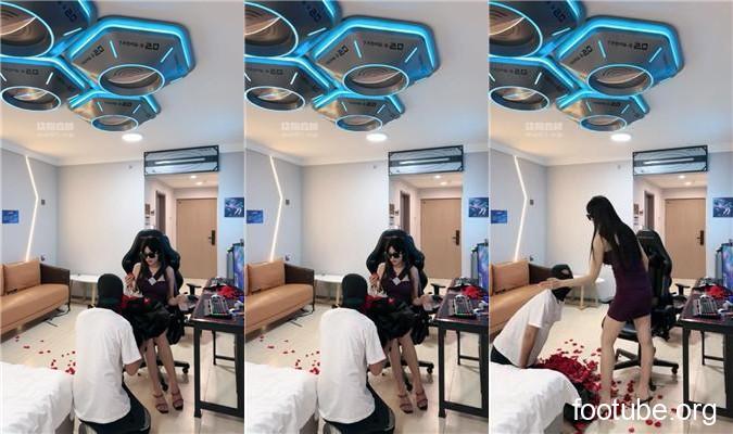 卡莎女帝 电竞女神捆绑求爱未遂的狗 双视角版  bf54031