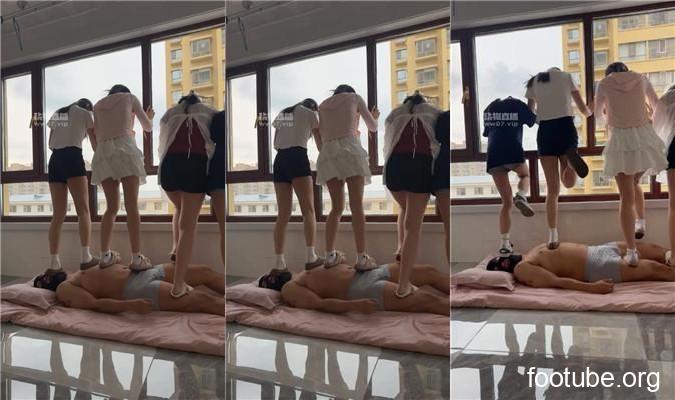 深情 超多素人学生主暴力踢踹踩踏 bf54077