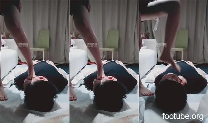 羽唯 坐脸窒息-美足美腿踩踏 上  JS250527-11