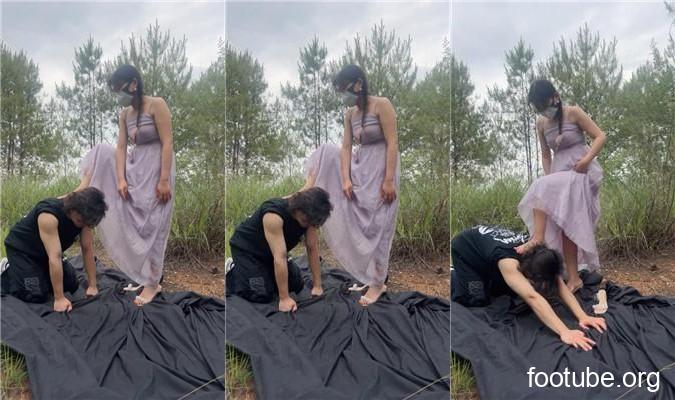白鹭 户外公开处刑偷拍狗 JS250602-16