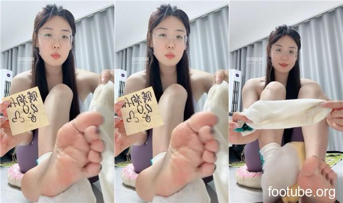 夏主 瑜伽裤口水白袜    250619-29