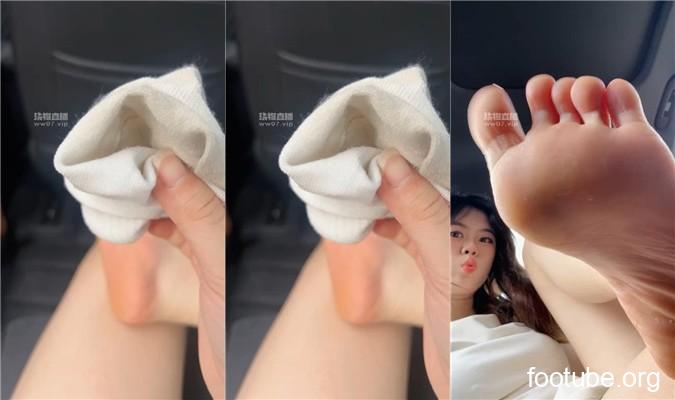 小猫是S 车上偷偷漏    250619-31