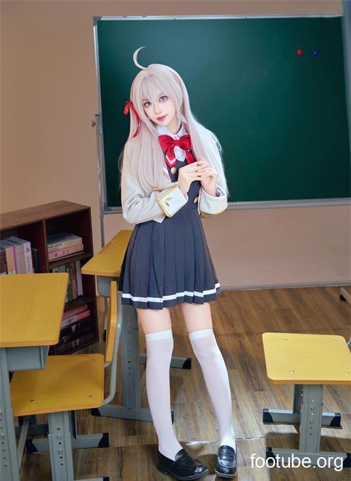 美图精选 2495-Shika小鹿鹿-邻座艾莉同学 38P39M
