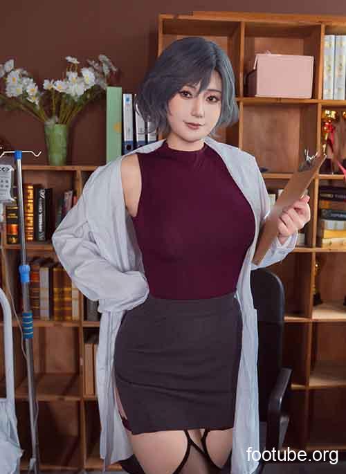 Selected Beautiful Pictures 2529 - Xinglan is Lanlan, she's called Lanmei - The Disqualified Doctor in the Infirmary 25P 32M