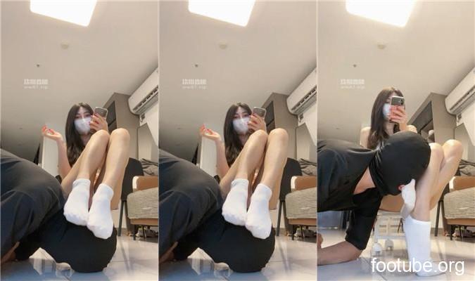 甜一 运动后原味白袜玩贱奴 bf54704