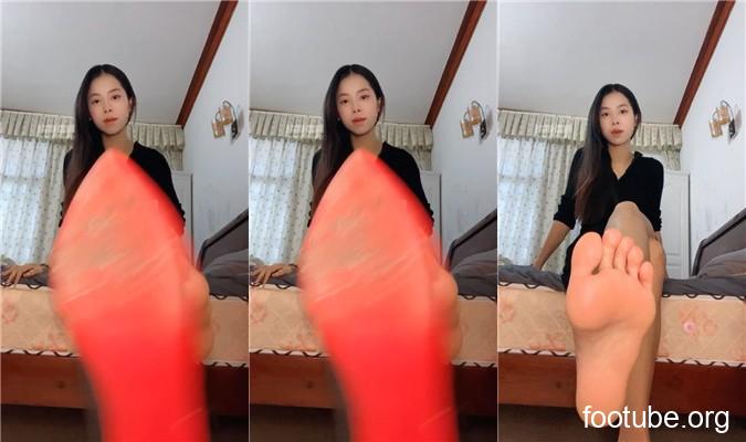 软软 臭脚丫子脚底视角    250607-20