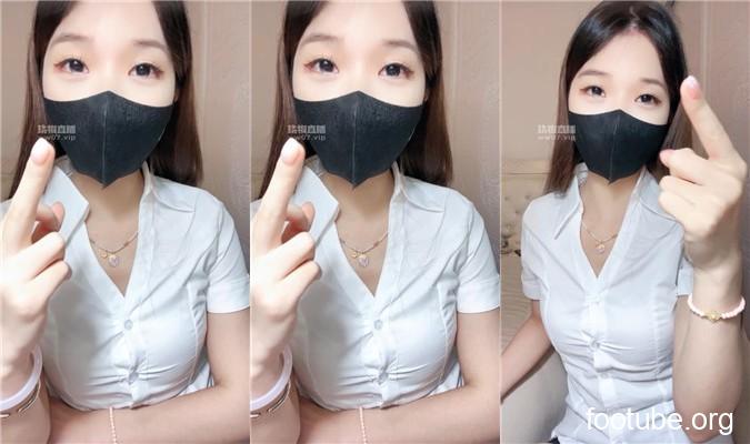黑心爱菜主子 戏耍媚黑蝈蝻    250608-8