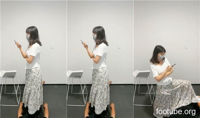 金桔 京女大白鞋棉袜虐老狗 JS250607-49