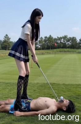 段子先生  美女的高尔夫球游戏 YC-260427-4