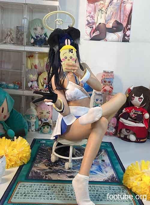 美图精选 2611-白栎Shirly-蔚蓝档案 猫冢响应援团 88P89M