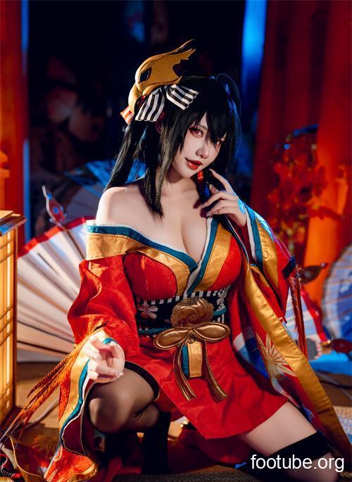 美图精选 2616-是一只熊仔吗-大凤和服 43P55M