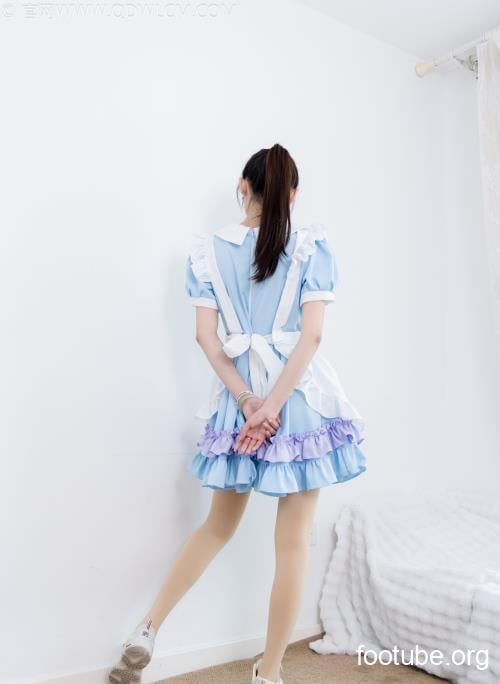 物恋传媒 No2704 山奈-女仆装运动鞋厚肉丝 161P1V-445GB