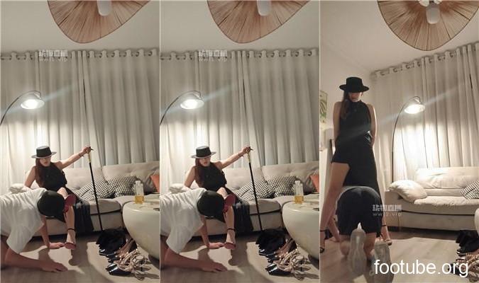 苏苏女王 鞋奴必看 人体擦鞋器 JS250825-26