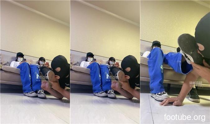 CN足彩馆 老师做学生妹的脚下奴 JS250905-27