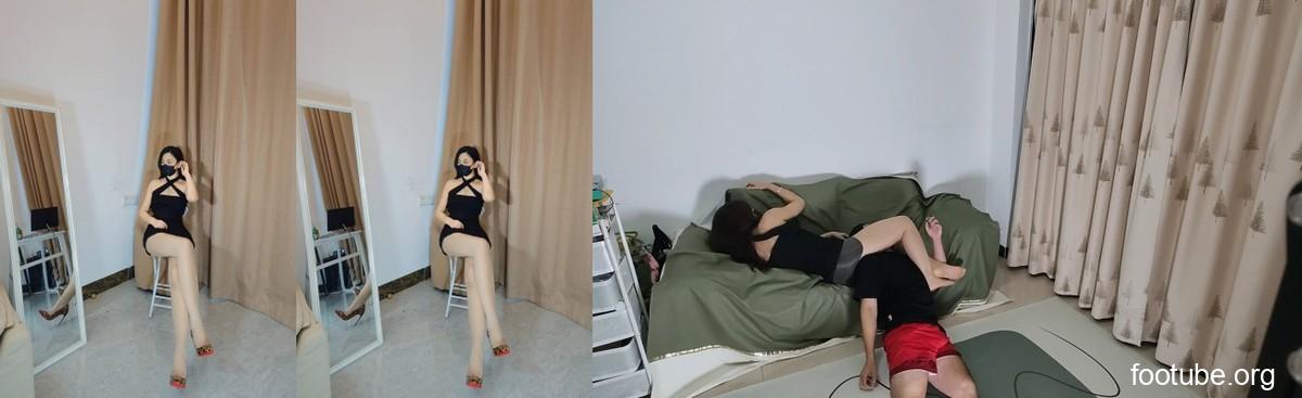 腿绞续集之眼神杀死 肉丝小鱼特工捣毁犯罪集团 YC-240906-4