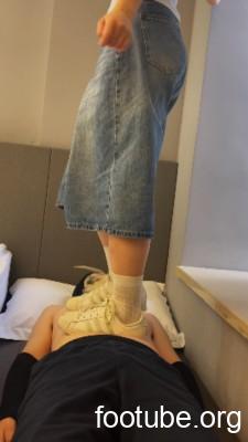 念安工作室 素人系列 素人小姐姐贝壳头踩踏 YC-260529-5