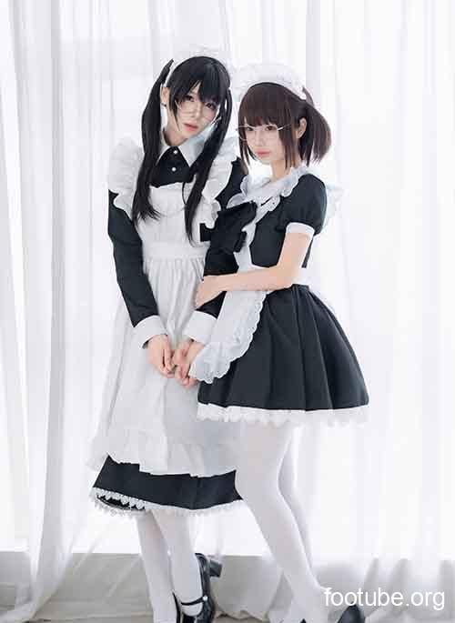 轩萧学姐 NO089 十万珍吱伏特-双人女仆 110P1V487M