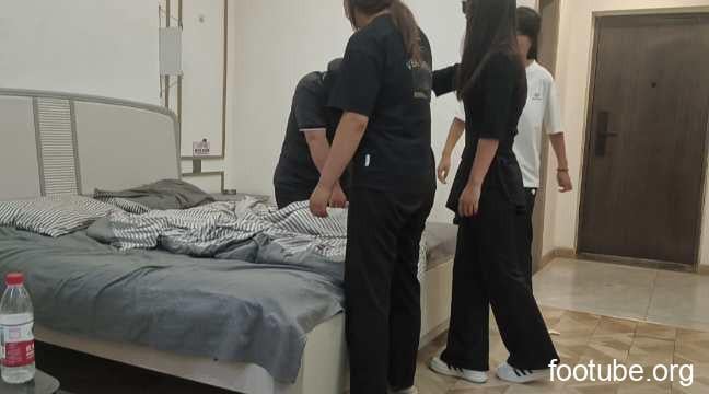 精神小妹三人棉袜暴力霸凌狗奴 YC-260724-4
